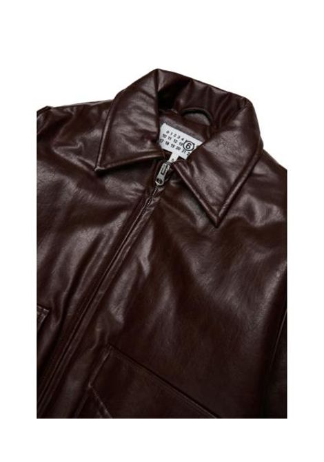 Giubbino in ecopelle MM6 KIDS MAISON MARGIELA | M61045 MM08LM6713